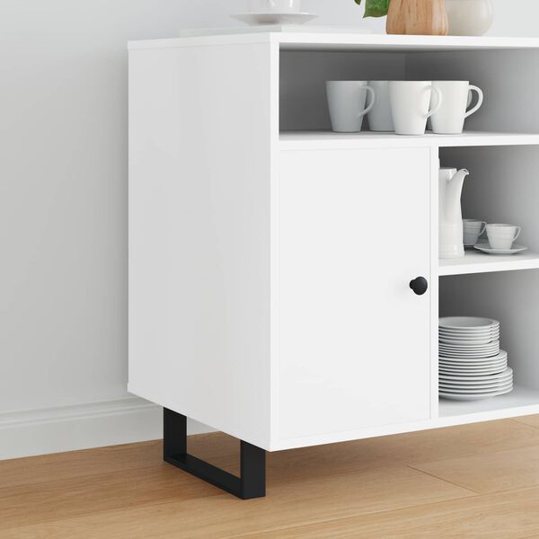 vidaXL Nohy n&aacute;bytku 12 pcs Čierna 28,1 x 4 x 10 mm Železo