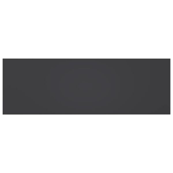 vidaXL Pr&iacute;davn&eacute; police 4 ks, siv&eacute; 60x20x1,5 cm, drevotrieska