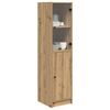 vidaXL Highboard Remeseln&yacute; dub 35 x 37 x 142 cm Kompozitn&eacute; drevo
