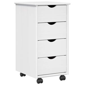 vidaXL Kolieskov&aacute; skriňa 34 x 39 x 65,5 cm Mas&iacute;vne borovicov&eacute; drevo