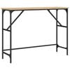 vidaXL Konzolov&yacute; stol&iacute;k dub sonoma 100x32x75 cm kompozitn&eacute; drevo