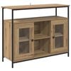 vidaXL Serv&iacute;rovacia skriňa Remeseln&yacute; dub 100 x 35 x 80 cm