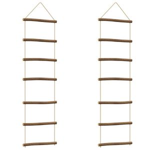 vidaXL N&aacute;stenn&eacute; dekor&aacute;cie v tvare rebr&iacute;ka 2 ks 30x100cm pr&iacute;rodn&aacute; vetva