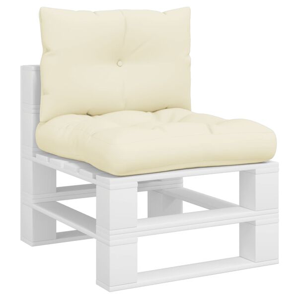 vidaXL Podložky na paletov&yacute; n&aacute;bytok 2 ks, kr&eacute;mov&eacute;, l&aacute;tka