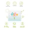 Pilo Detské plienky 186 ks veľkosť 2 (4-8 kg)