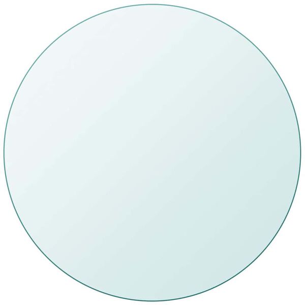 vidaXL Stolov&aacute; doska z tvrden&eacute;ho skla, okr&uacute;hla, 500 mm