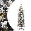 vidaXL Umel&yacute; vianočn&yacute; stromček Zelen&aacute; 150 cm PVC, oceľ a plast
