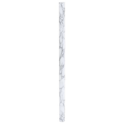 vidaXL Nálepky na nábytok samolepiace mramorové biele 90x500 cm PVC