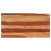 vidaXL Stolov&aacute; doska 120x60x(2,5-2,7) cm, ak&aacute;ciov&yacute; mas&iacute;v