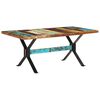 vidaXL Jed&aacute;lensk&yacute; st&ocirc;l 180x90x76 cm, recyklovan&yacute; mas&iacute;v