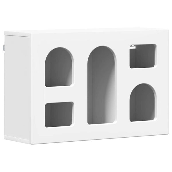 vidaXL Z&aacute;vesn&aacute; skrinka N&aacute;stenn&yacute; Biela 60 x 20 x 40 cm Kompozitn&eacute; drevo