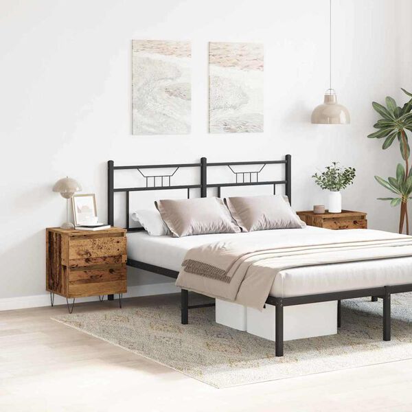 vidaXL Nočn&yacute; stol&iacute;k 2 pcs Star&eacute; drevo 40 x 35 x 50 cm Kompozitn&eacute; drevo