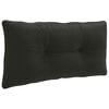 vidaXL Vank&uacute;&scaron; na chrb&aacute;t PUTTEN 100% polyester Čierna 70 x 40 x 10 cm