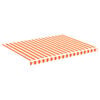 vidaXL N&aacute;hradn&aacute; l&aacute;tka na mark&iacute;zu, žlto-oranžov&aacute;, 4x3 m, polyester