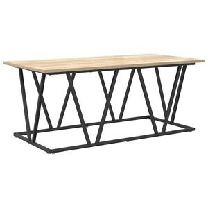vidaXL Konferenčn&yacute; stol&iacute;k Sonoma dub 100 x 50 x 40 cm