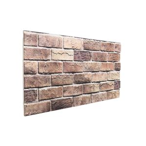 vidaXL N&aacute;stenn&eacute; panely 10 ks 100 x 50 cm Hned&aacute; a &scaron;ed&aacute; EPS pena