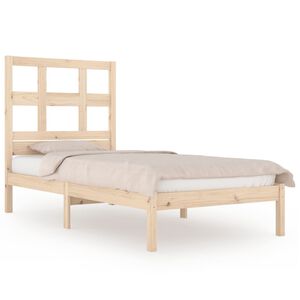 vidaXL Posteľ bez matraca 90x190 cm mas&iacute;vna borovica