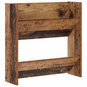 vidaXL Skriňa na top&aacute;nky 60 x 18 x 60 cm Kompozitn&eacute; drevo Star&eacute; drevo