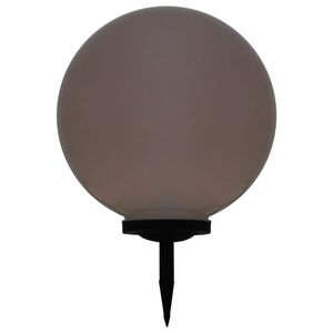 vidaXL Vonkaj&scaron;ia sol&aacute;rna lampa 50 cm LED guľov&aacute; RGB
