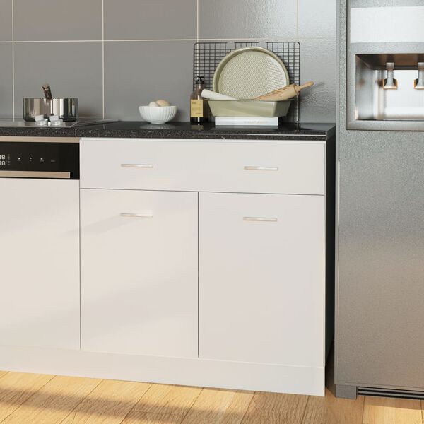 vidaXL Kuchynsk&aacute; doska čierna s granitovou text&uacute;rou 80x60x2,8 cm drevotrieska