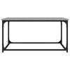 vidaXL Konferenčný stolík sivý sonoma 80x50x40 spracované drevo