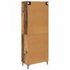 vidaXL Highboard 2 pcs Star&eacute; drevo Kompozitn&eacute; drevo