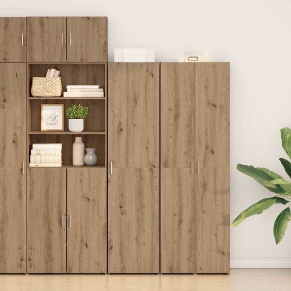 vidaXL Highboard Remeseln&yacute; dub 45 x 42,5 x 185 cm