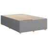 vidaXL Boxspring posteľ s matracom bledosiv&aacute; 120x200 cm l&aacute;tka