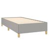 vidaXL Boxspring posteľ s matracom bledosiv&yacute; 100x200 cm l&aacute;tka