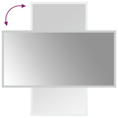 vidaXL LED kúpeľňové zrkadlo 40x80 cm