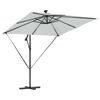 vidaXL Kantileverový banánový parasol Piesková 249 x 249 x 250 cm