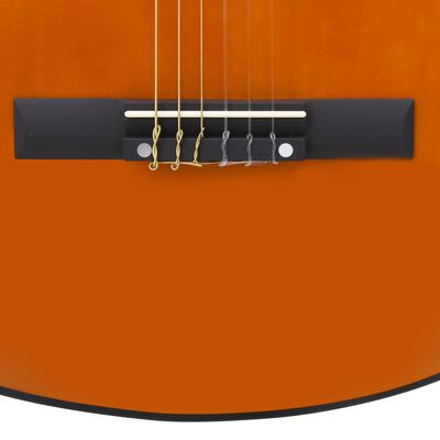 vidaXL 12-dielna klasická gitarová sada pre začiatočníkov 4/4 39"