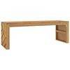 vidaXL konferenčn&yacute; stol&iacute;k 110x35x38 cm Teakov&eacute; mas&iacute;vne drevo