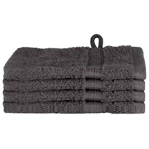 vidaXL Uter&aacute;k pre host&iacute; SOLUND 4 ks Antracit 15 x 21 cm 550 gsm