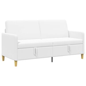 vidaXL Sofa s &uacute;ložn&yacute;m priestorom Biela 172 x 78 x 87 cm Polyester