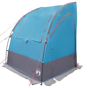 vidaXL Stan na zadn&eacute; dvere auta 194 x 180 x 210 cm Modr&aacute; taft