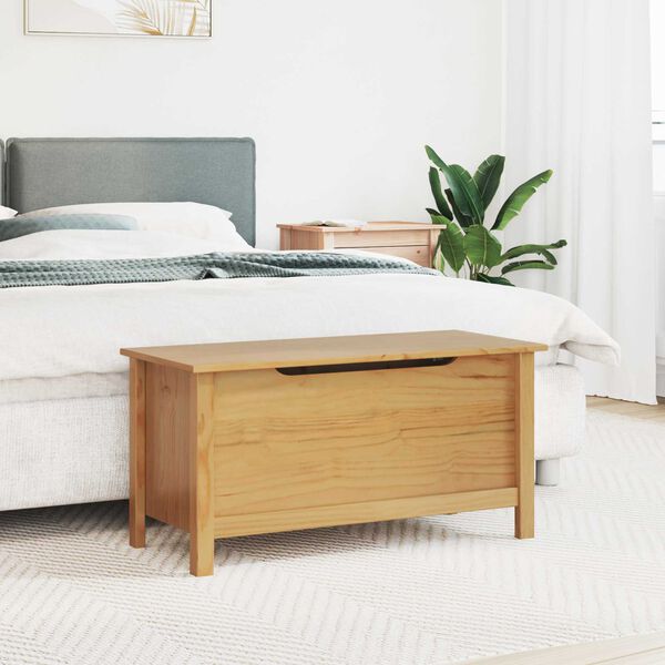 vidaXL &Uacute;ložn&aacute; krabica s &uacute;ložiskom Medov&aacute; hned&aacute; 90 x 40 x 45 cm