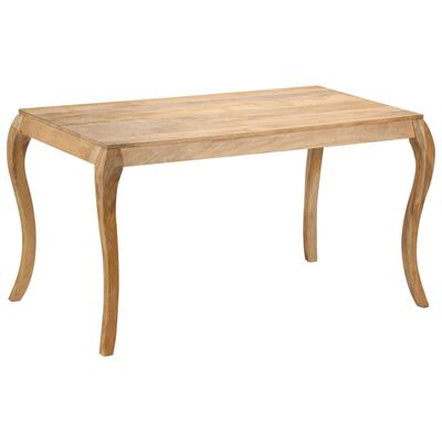 vidaXL Jedálenský stôl z mangovníkového dreva 135x75x76 cm