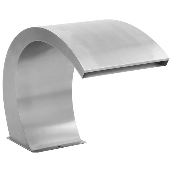 vidaXL Baz&eacute;nov&aacute; font&aacute;na s LED, nehrdzavej&uacute;ca oceľ 30x60x45 cm