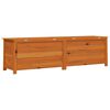 vidaXL Vonkaj&scaron;&iacute; box na vank&uacute;&scaron;e hned&yacute; 200x50x56 cm jedľov&yacute; mas&iacute;v