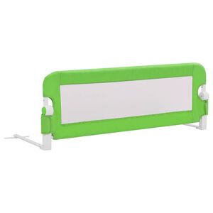 vidaXL Z&aacute;brana na detsk&uacute; posteľ, zelen&aacute; 120x42 cm, polyester