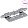 vidaXL Z&aacute;mok 1800 ks Strieborn&aacute; 46 x 17 x 1,2 mm Oceľ