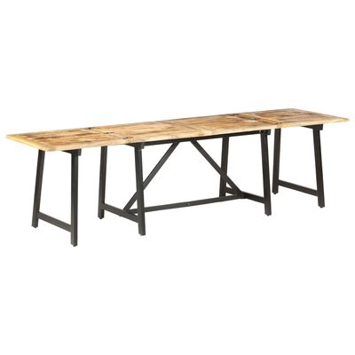 vidaXL Rozťahovací jedálenský stôl 280x80x75 cm mangovníkový masív