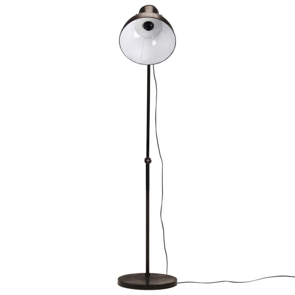 vidaXL Podlahov&aacute; lampa 25 W čierna 150 cm E27