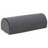 vidaXL Podložka na nohy 42 x 18 x 13 cm Pevn&yacute; PU pena Siv&aacute;