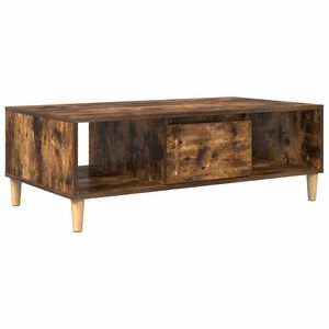 vidaXL Konferenčn&yacute; stol&iacute;k Dymov&aacute; dub 102 x 55 x 35 cm Kompozitn&eacute; drevo