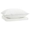 vidaXL S&uacute;prava papl&oacute;nu z 90% husacieho peria 2 pcs 150 x 200 cm Leto