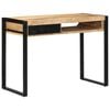 vidaXL St&ocirc;l 100x50x75 cm Mas&iacute;vne hrub&eacute; drevo Mango