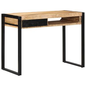 vidaXL St&ocirc;l 100x50x75 cm Mas&iacute;vne hrub&eacute; drevo Mango