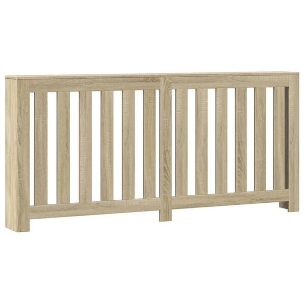 vidaXL Kryt na radi&aacute;tor dub sonoma 175x20x82 cm kompozitn&eacute; drevo